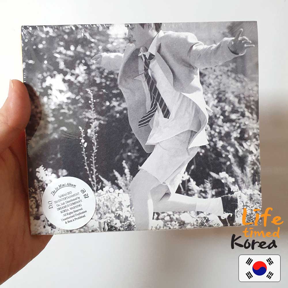 D.O. Album Mini Album Solo Debut EXO D.O 1st Chất Lượng Cao Nhân Vật Do Kyungsoo Trong Digimon Phiên Bản Màu Xám
