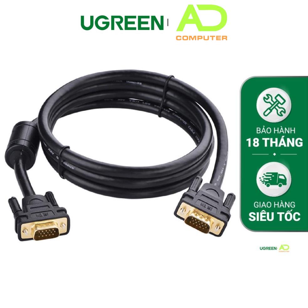 Cáp tín hiệu DVI-D (24+1) 2 đầu đực, độ dài từ 1.5-15m UGREEN DV101 - Hàng phân phối chính hãng - Bảo hành 18 tháng