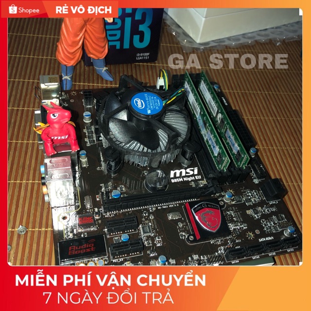 Main H81/H110 Dell/Asus/MSI/Gigabyte Socket 1150 - 1151v1 4th 6th 7th - Có Chặn Main