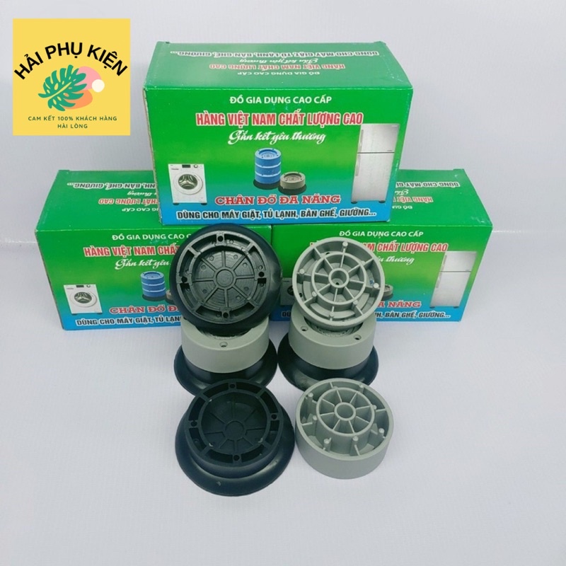Chân máy giặt , Bộ 4 miếng cao su chân máy giặt