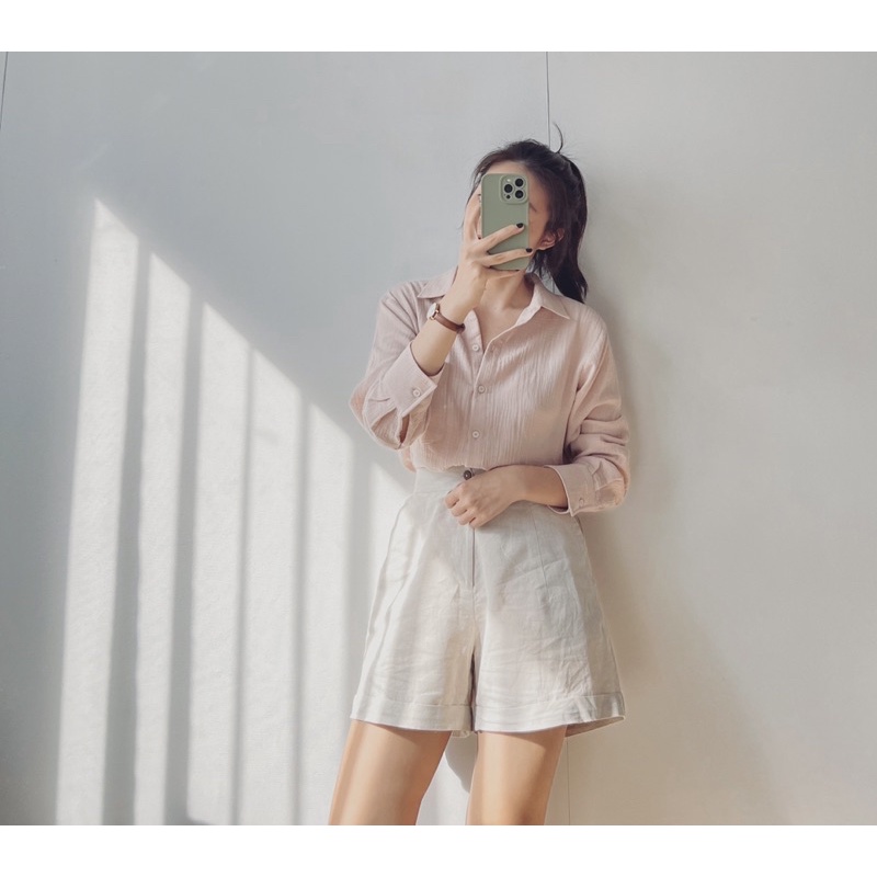 HERS - Sơmi tay dài muslin