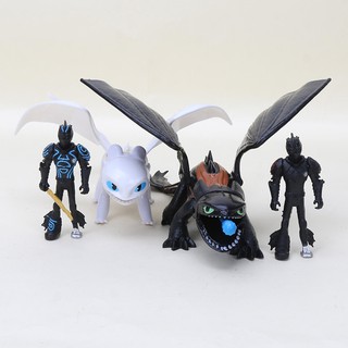 Đồ chơi mô hình rồng Toothless trong How to train your dragon Toothless Action figure Dragon Toothless Toy