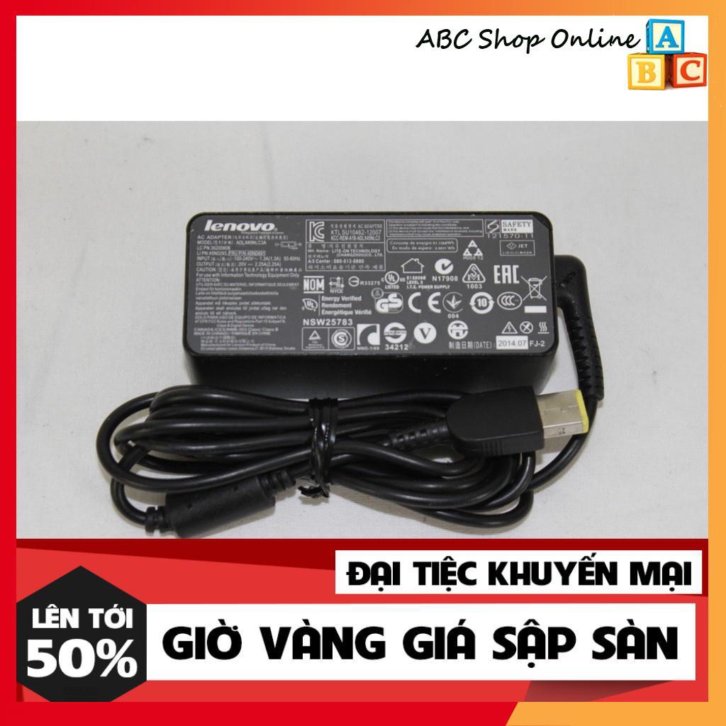 Sạc Laptop Lenovo IDEAPAD U300S S3 G500S S531 E431 20V – 3.25A 65W CHÂN USB