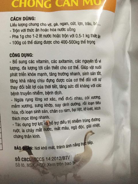 Siêu mọc lông chống cắn mổ gà vịt ngan cút (hàng chuẩn)