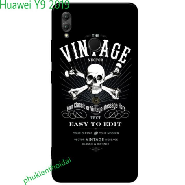 Ốp lưng Huawei Y9 2019 FREESHIP Từ 50k dẻo TPU in 3D cao cấp chất đẹp bảo vệ camera