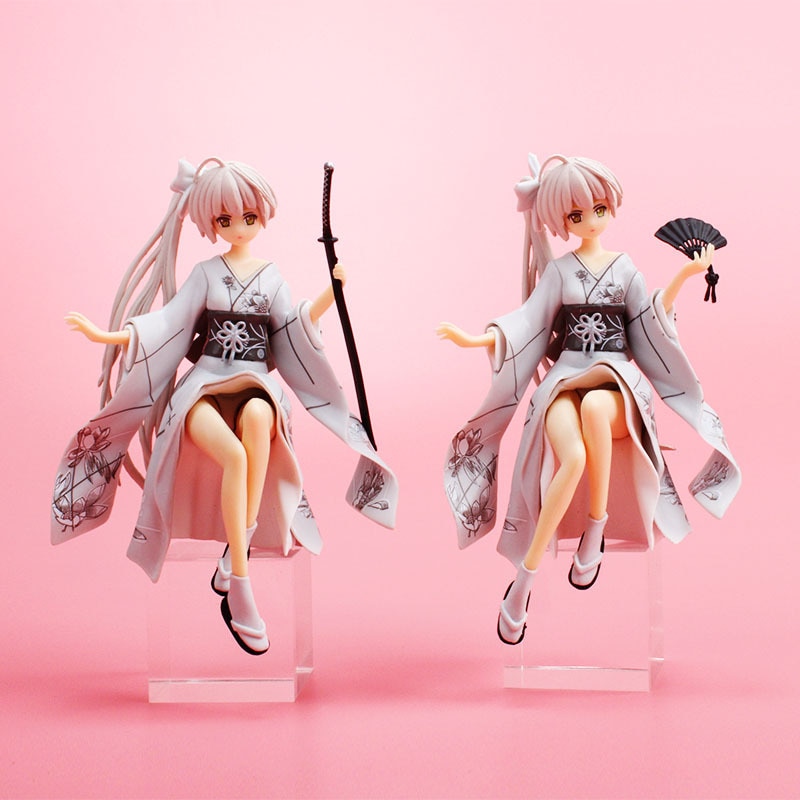 3 Types Anime Kimono Yosuga No Sora Kasugano Sora PVC Action Figure Collect Figurine Toy Gift