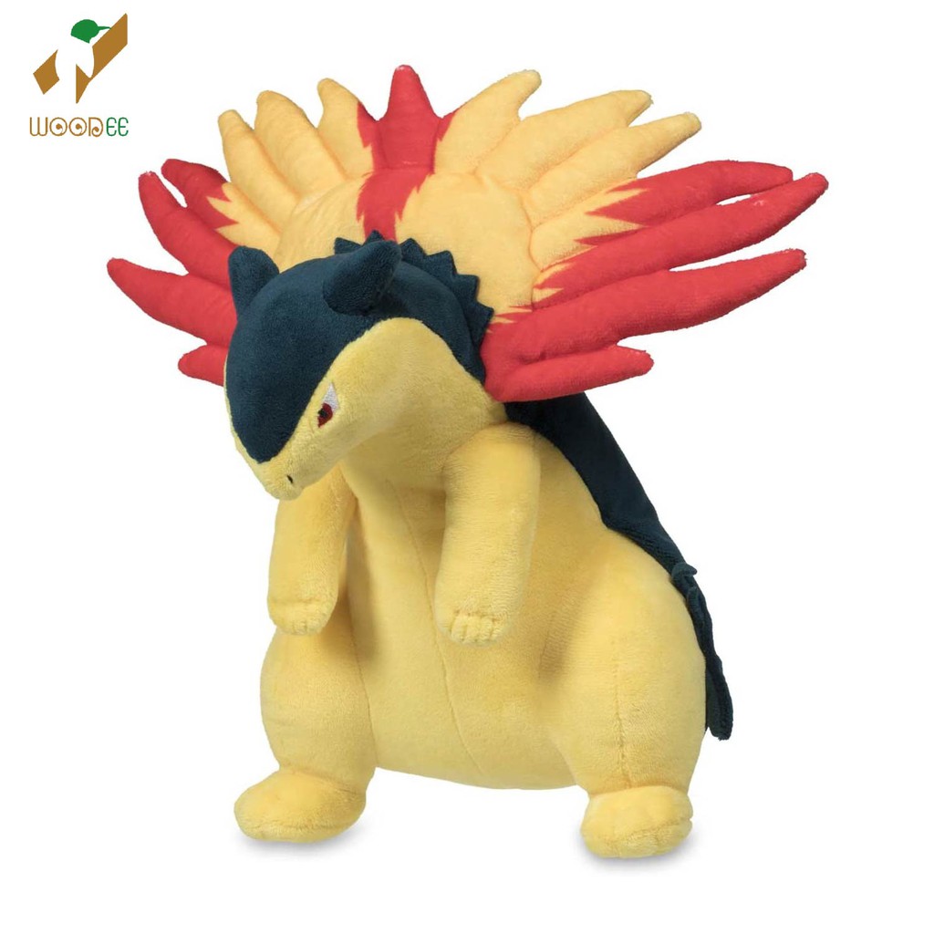 Gấu bông pokemon chuột lửa Typhlosion (Bakphoon) 25cm