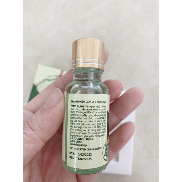 Tinh dầu tràm Phú trí Đức 20ml an toang cho mẹ và bé