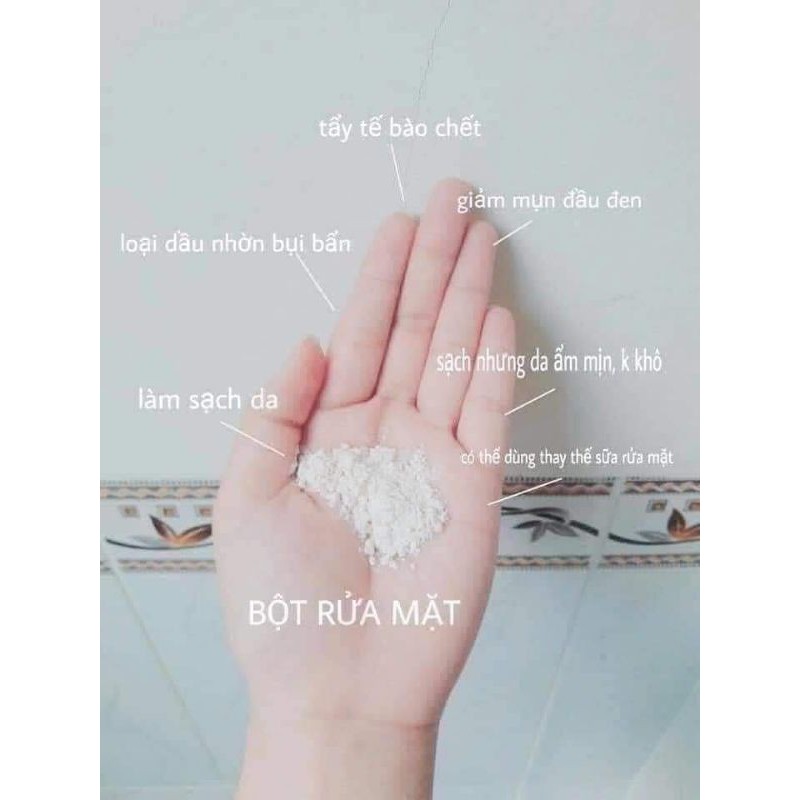 Bột Rửa Mặt Thảo Mộc Sen Spa