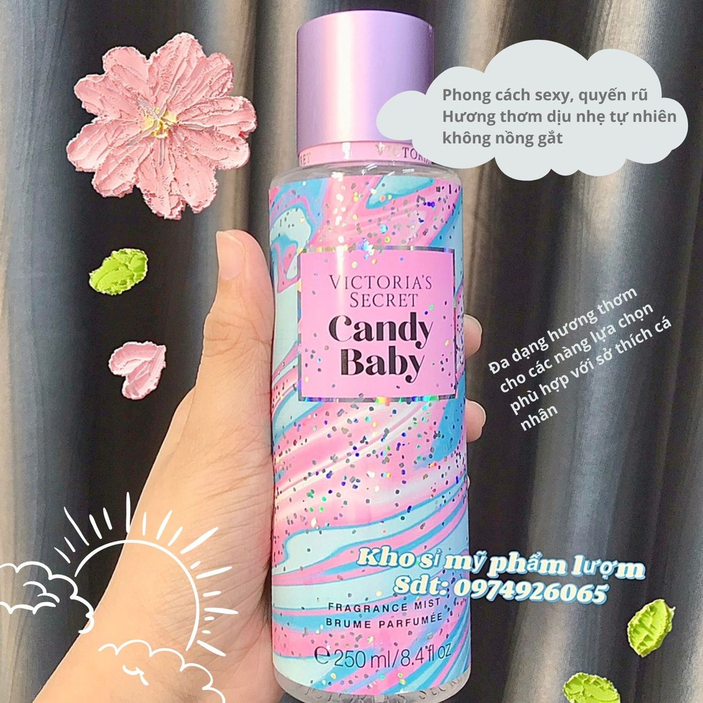 Xịt thơm body mẫu mới chai 250ml | Thế Giới Skin Care