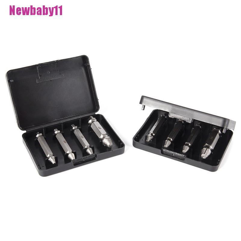 Set 4 Mũi Khoan Tốc Độ Cao Kèm Hộp Đựng