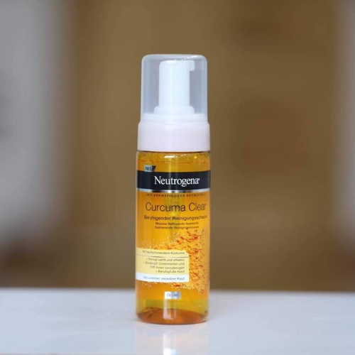 Sữa rửa mặt nghệ Neutrogena Curcuma tạo bọt sáng da, mờ thâm 150ml - Shop Melyca