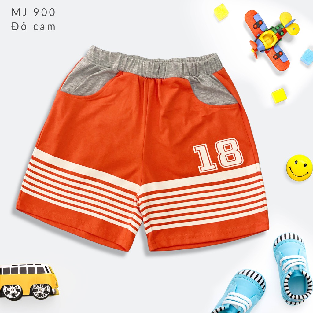 Quần Trẻ Em Bé Trai 18-38 kg - MEEJENA Vải 100% COTTON 4C - 900