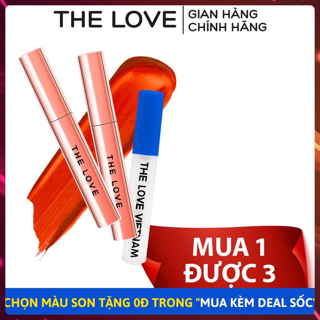 [MUA 1 ĐƯỢC 3] Son Kem Lì Không Chì THE LOVE VN Chính hãng 4ml