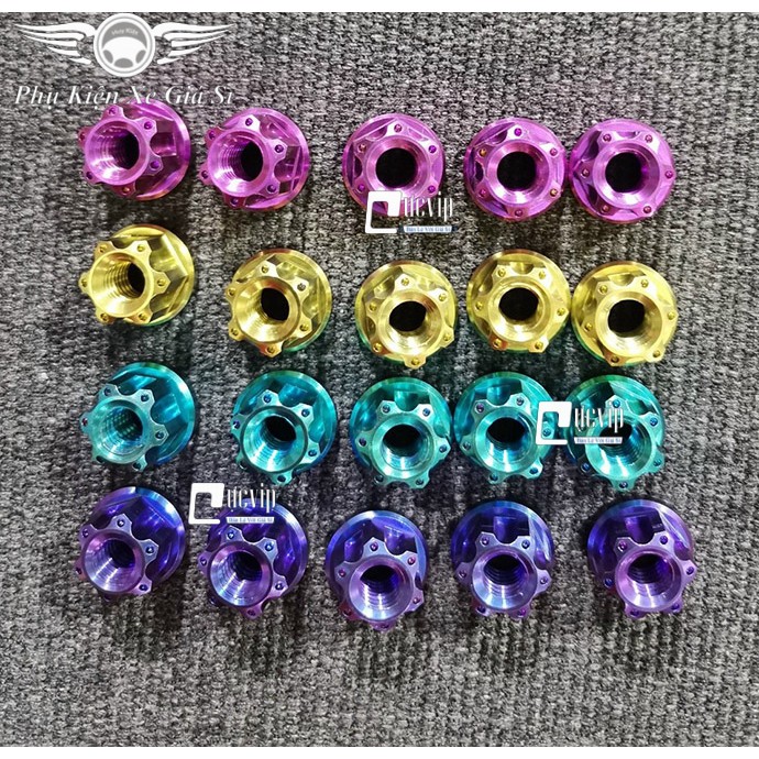 [Rẻ Vô Địch] - (3523) - Bộ 2 Tán Titan Thật GR5 5 Ly, 6 Ly