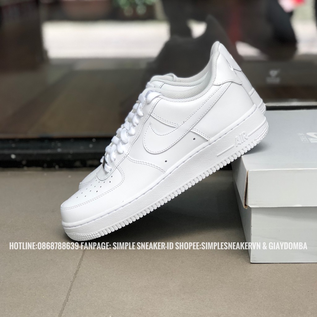 [Sẵn]Giày Nike Air Force 1 🔴FREESHIP🔴 Giảm 50k Khi Nhập Mã [AF1_Auth] Giày Nike AF1 All White Chính Hãng Chuẩn Auth | BigBuy360 - bigbuy360.vn