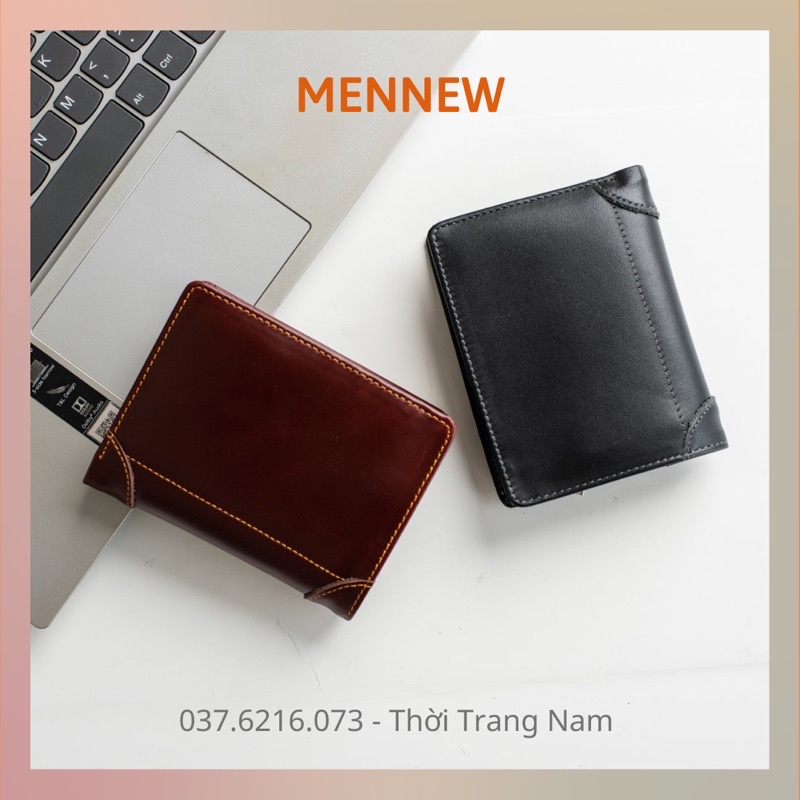 Ví Bóp Da Nam Thật Dáng Đứng Cầm Tay Đựng Tiền Đừng Thẻ Thời Trang Cao Cấp Tiện Lợi Bỏ Túi Giá Rẻ Hà Nội VDT MenNew
