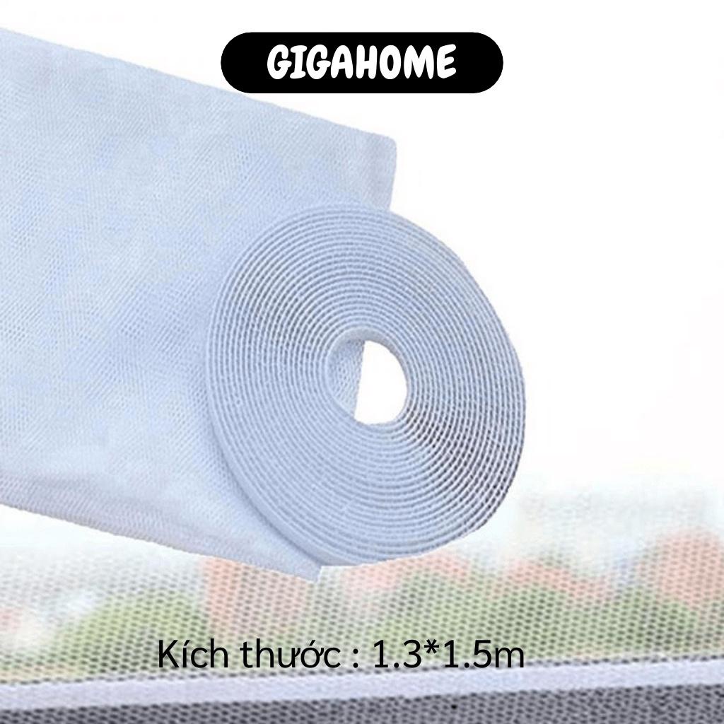 Rèm Chắn Muỗi GIGAHOME Dám Cửa Chống Côn Trùng Chất Liệu Vải Lưới 130x150cm 3351