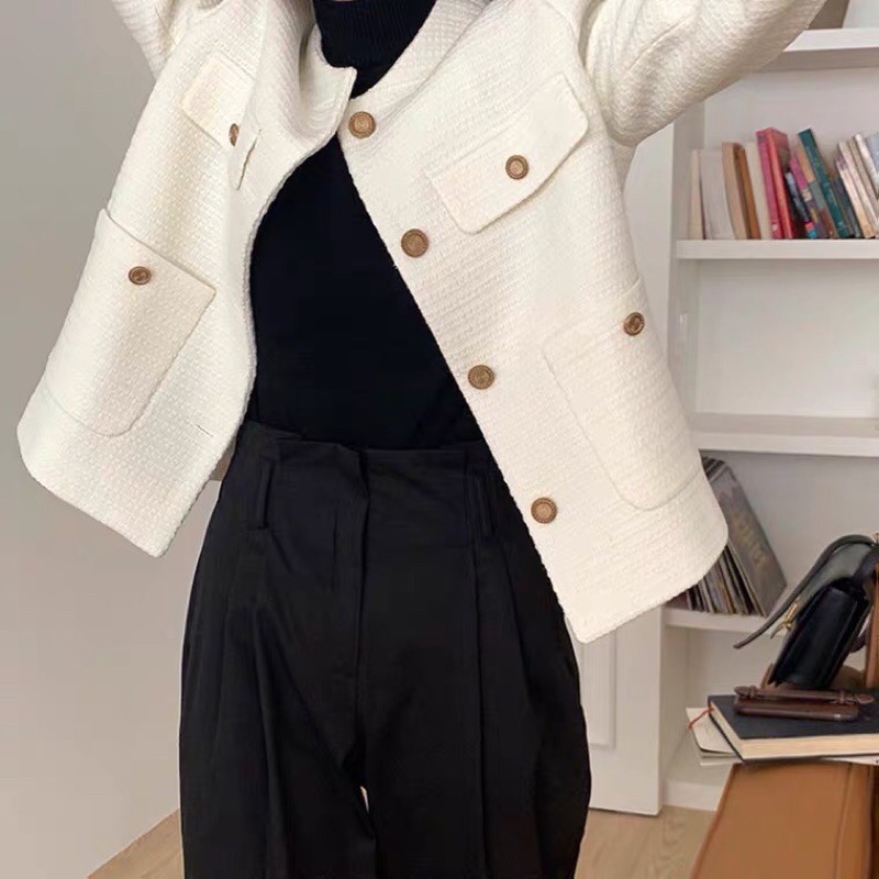 (Hàng có sẵn) Áo Blazer cao cấp dáng ngắn (có ảnh chụp thật) | BigBuy360 - bigbuy360.vn