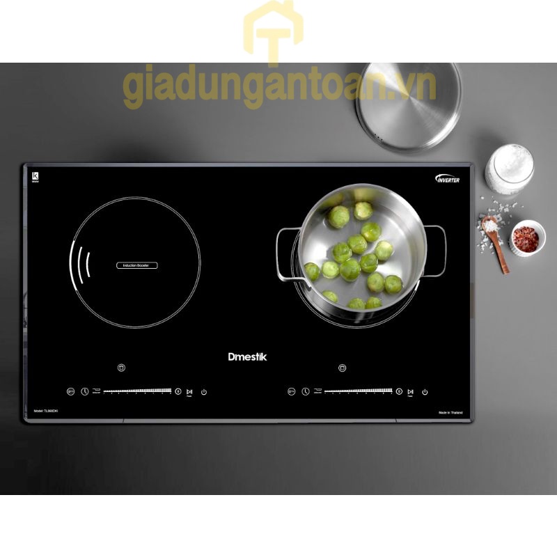 Bếp điện từ Dmestik 868 DKI - Hàng chính hãng, nhập khẩu Thái Lan, bảo hành 2 năm