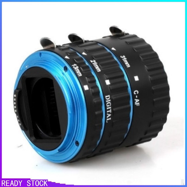 PG【COD】Metal Mount Lens Adapter Auto Focus AF Macro Extension Tube Ring for Canon EOS EF-S Lens 750D 80D