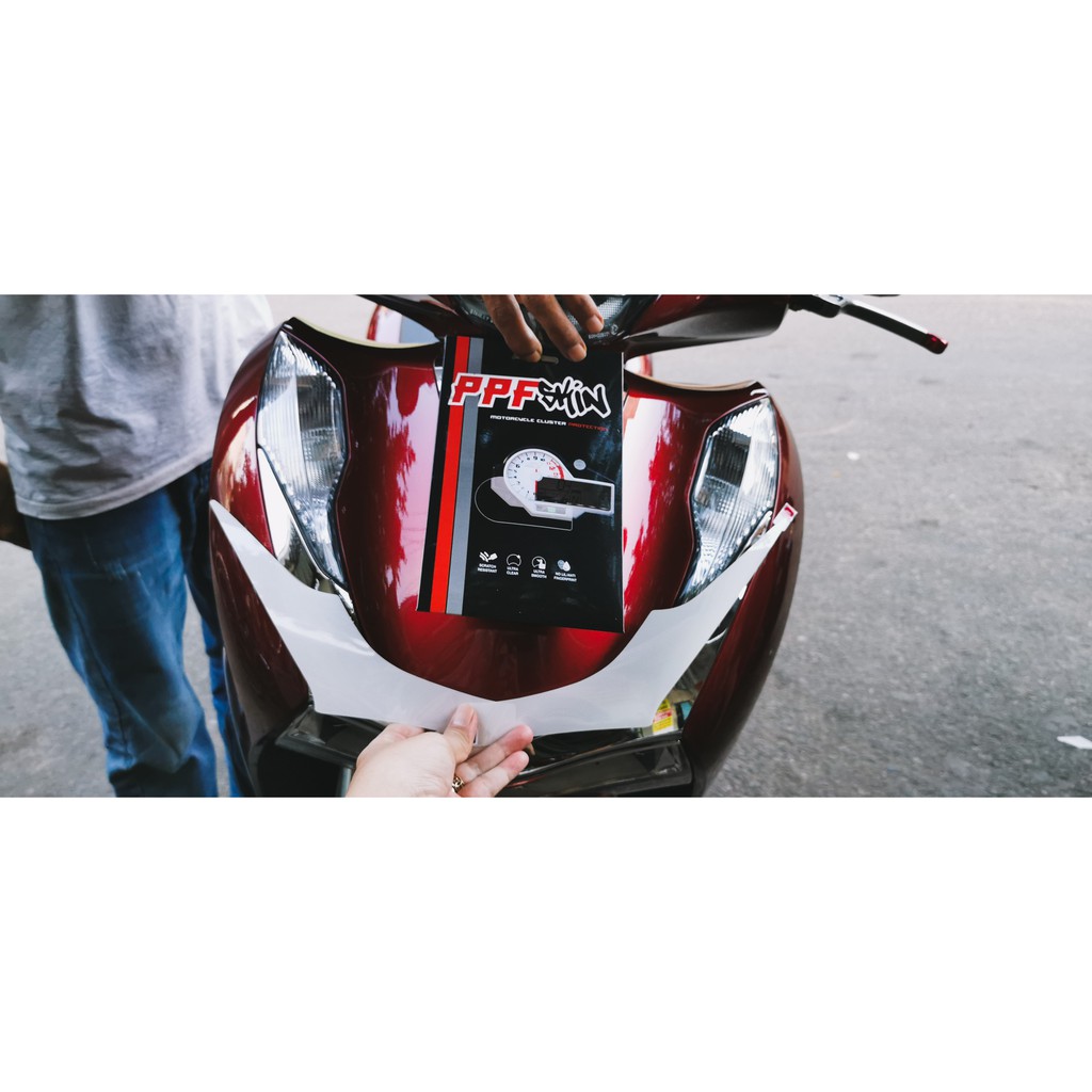 PPF HonDa SH 125 150 350i... dán phần mạ crom , tránh xước, xước tựu phục hồi dưới nhiệt nóng