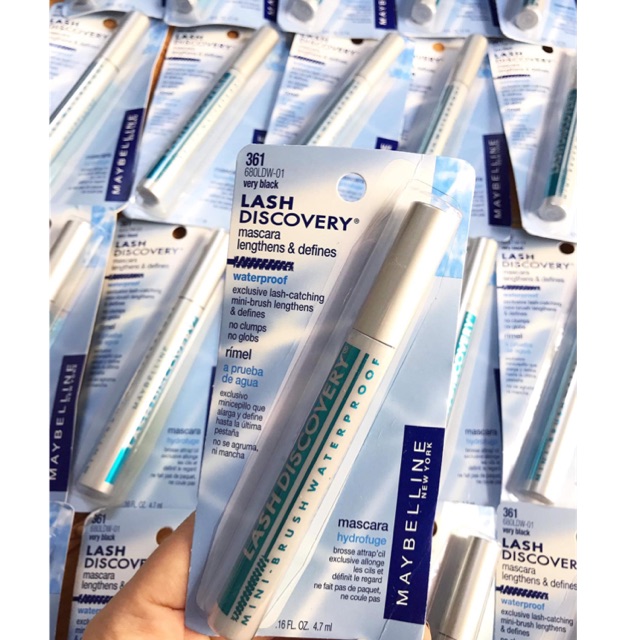 Mascara Maybelline Lash Discovery