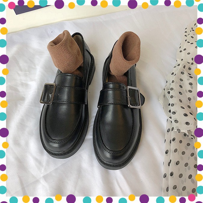 [ORDER] GIÀY ULZZANG DA KHUY VUÔNG
