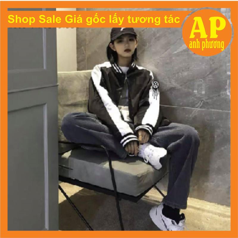 [Mã WASTUP5 giảm 10% tối đa 20K đơn 99K] Áo bomber logo vòng tròn chảy mực | BigBuy360 - bigbuy360.vn