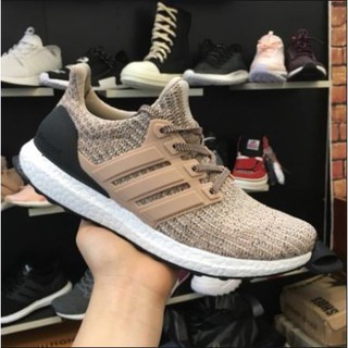 [FULLBOX + FREESHIP] Ultra boost hồng đất kẻ chỉ đen HOT TREND 2020 : . # !