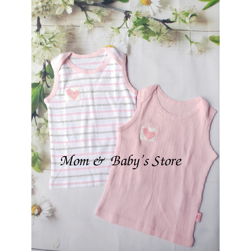 Áo sát nách vai chồm bé gái Lullaby