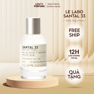 Nước hoa unisex le labo santal 33 - mẫu thử 10ml - chính hãng