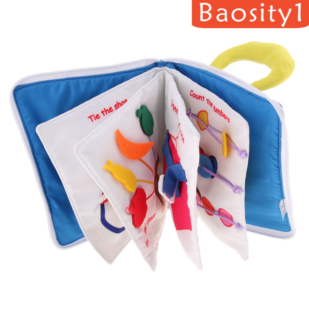 1 Bộ Sách Vải Cho Bé Từ 3-24 Tháng Tuổi