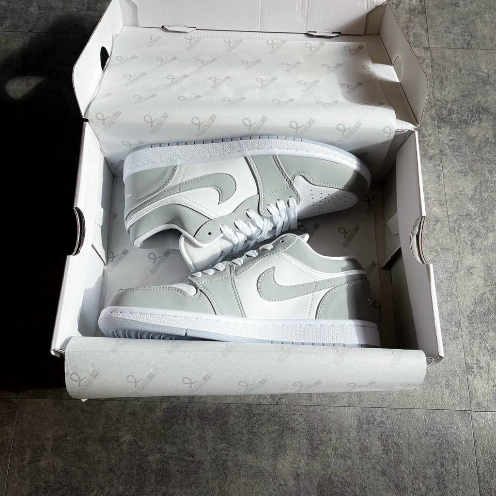 [ BD Sneaker ] Jordan 1 Low Wolf Grey