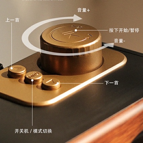 Loa bluetooth Apollo B6 Super Bass - Loa bluetooh phong cách cổ điển retro trang trí nhà, quán cafe, nhà hàng