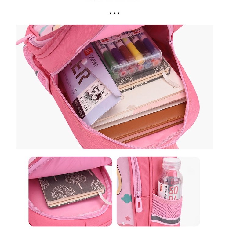 [Balo Mẫu giáo] Balo đi học mẫu giáo, mầm non cho bé trai bé gái siêu nhẹ hình chuột, khủng long đáng yêu ngộ nghĩnh