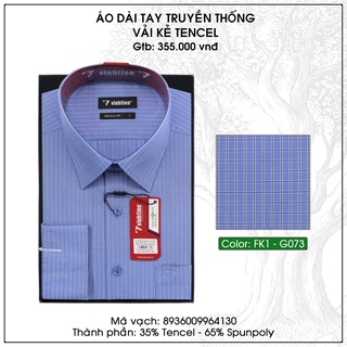 Áo Sơ Mi Dài Tay Dáng Regular Vĩnh Tiến G073