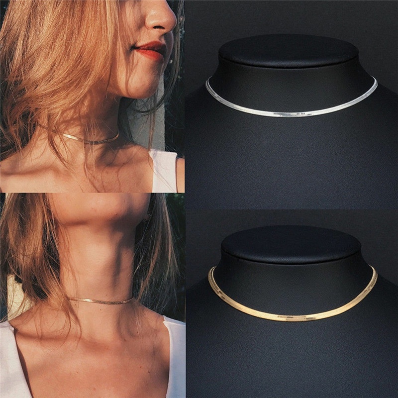 Vòng Cổ Choker Kiểu Dáng Đơn Giản Thời Trang Màu Sắc Rực Rỡ Cho Nữ