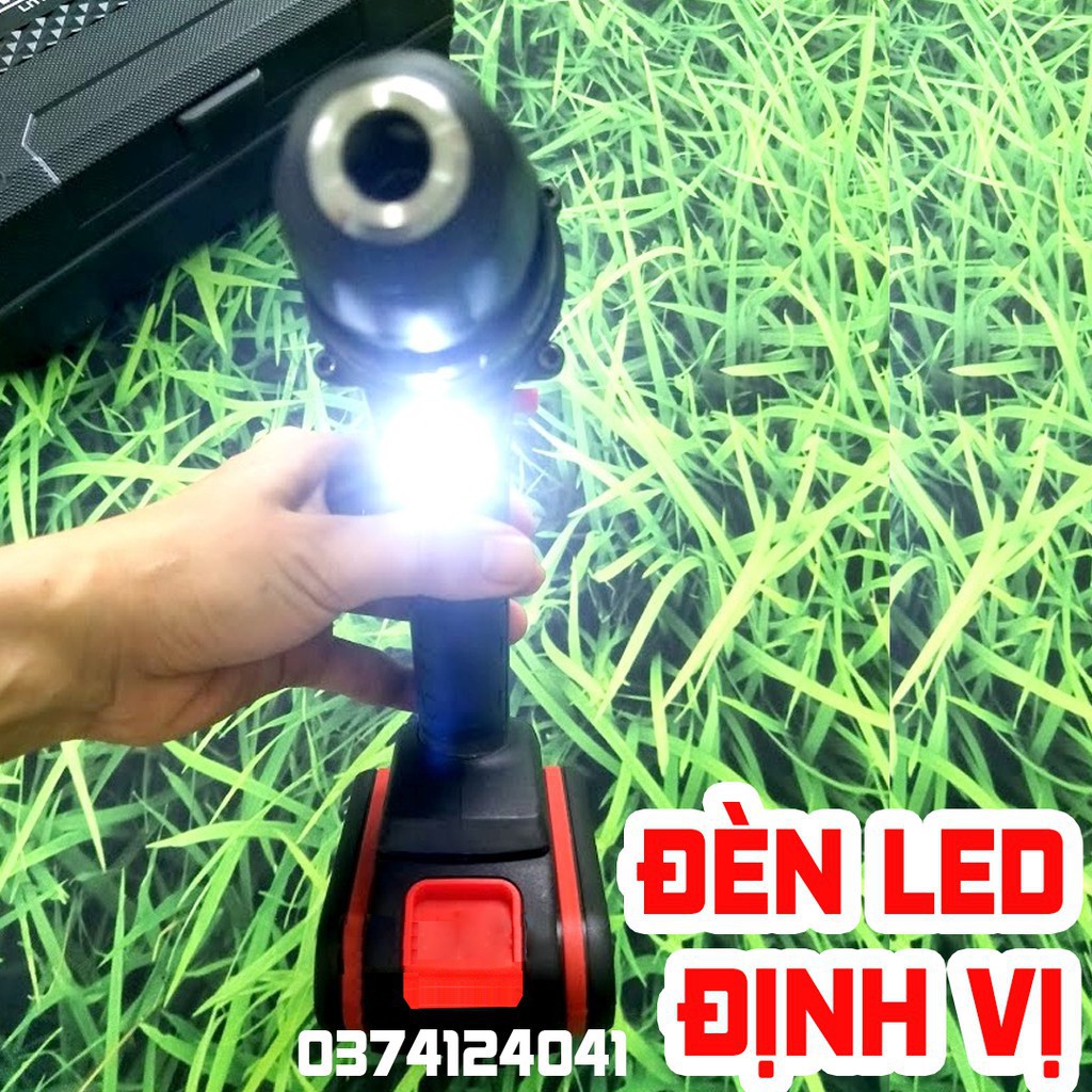 Máy Khoan Pin Hitachi 3 Chức Năng - Khoan Bê Tông - Bắt Vít - Hitachi 28V