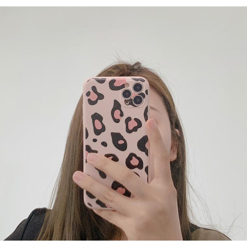 Ốp lưng iphone Ốp Điện Thoại Họa Tiết Da Báo Cho Iphone 12/ 12pro/ 12mini/ 6plus/ 6s/ 6s Plus/ 6/ 7/ 7plus/ 8/ 8plus/ X/ Xs/ Xs Max Dinuo case