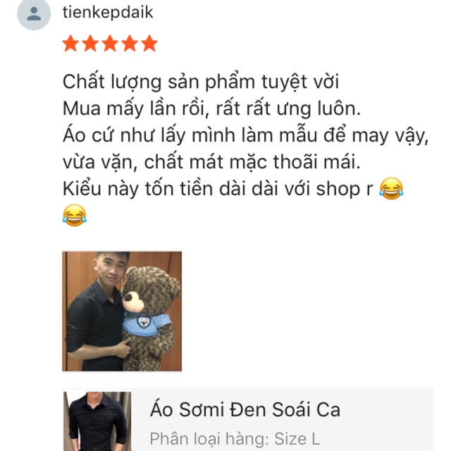 Áo Sơmi Đen Henry | BigBuy360 - bigbuy360.vn