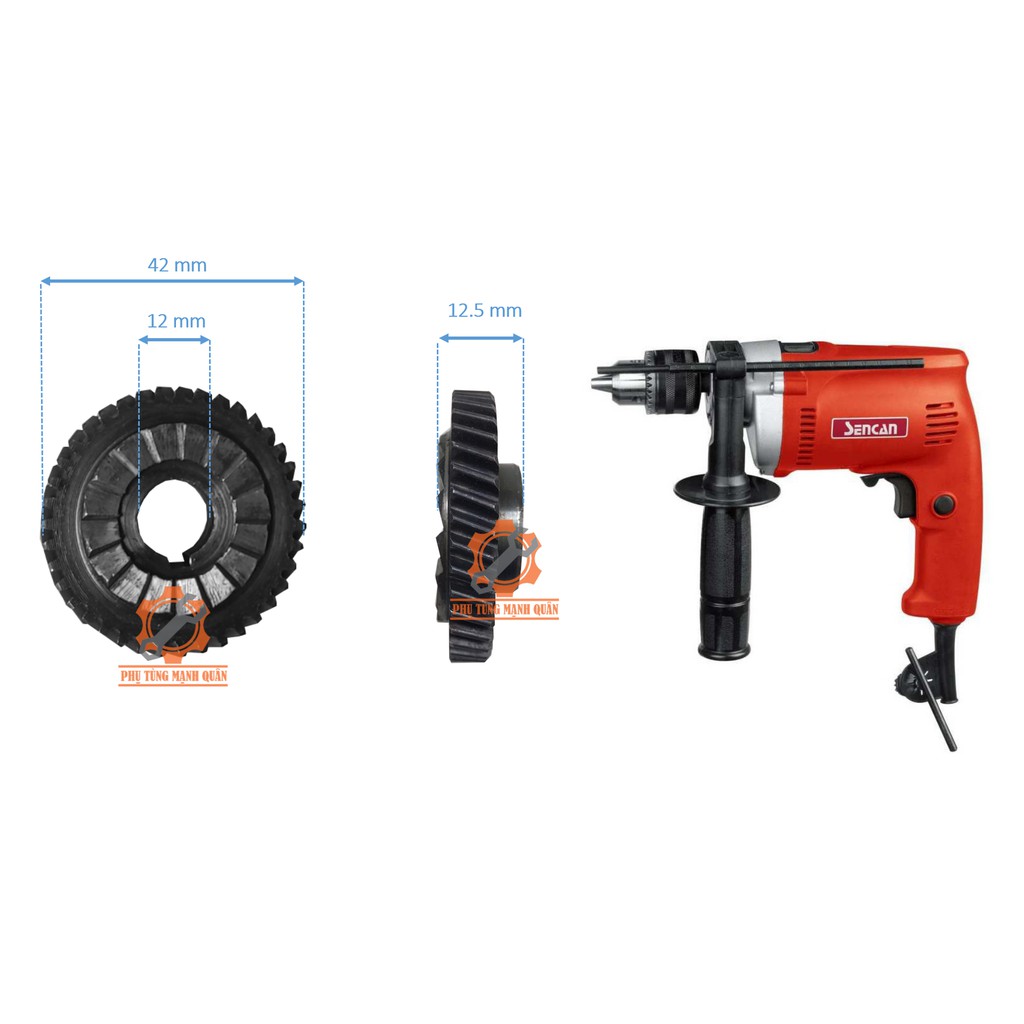 Bánh răng khoan Sencan 13ly (39 răng)