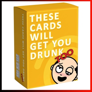 Bộ thẻ bài trò chơi get you drunk too vui nhộn