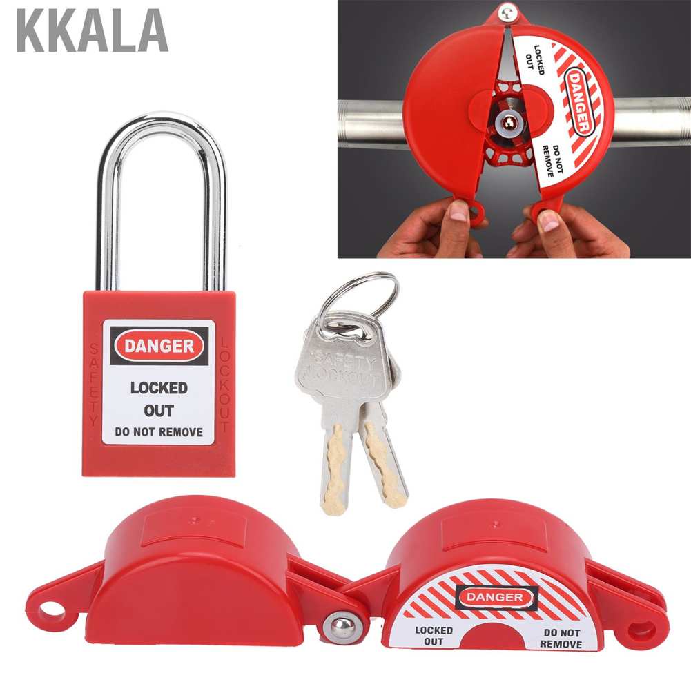 Ổ khóa van khóa và 2 chìa khóa an toàn cho bình ga an toàn tiện lợi chất lượng cao
