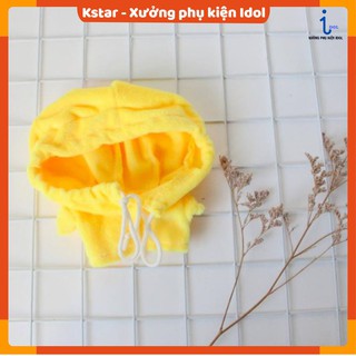 Áo hoodie màu vàng cho doll 20-22cm ( G2B04 )