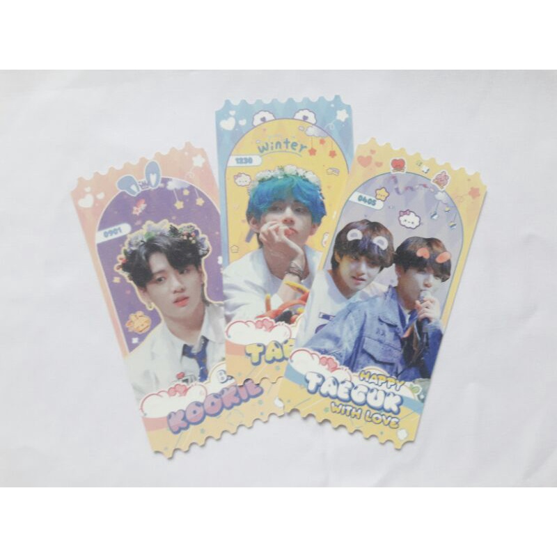 Ticket Taekook cán kim tuyến