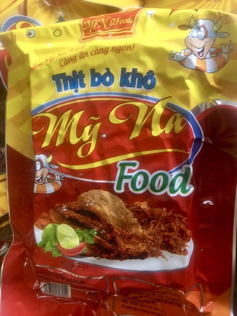 [Thanh Hoá] Thịt bò khô Mỹ Na gói 50g