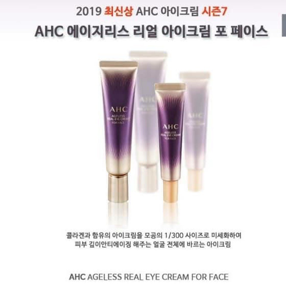 Kem dưỡng mắt AHC Ageless Real Eye Cream For Face