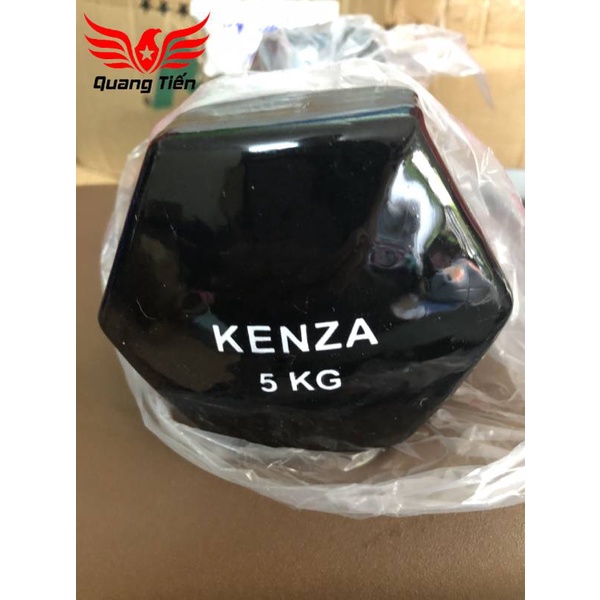 Tạ tay cao su cao cấp Kenza 5 kg (1 chiếc )