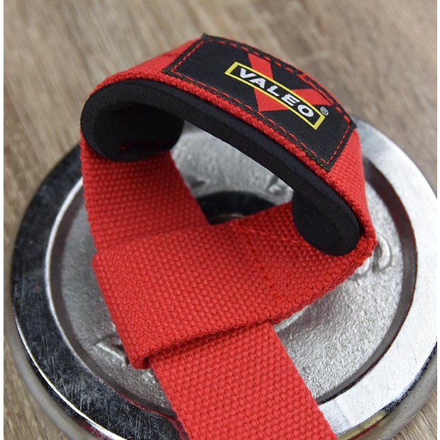 Dây kéo lưng tập GYM VALEO Lifting Straps -Hỗ trợ Deadlift, kéo tạ, lên xà (1 Đôi)
